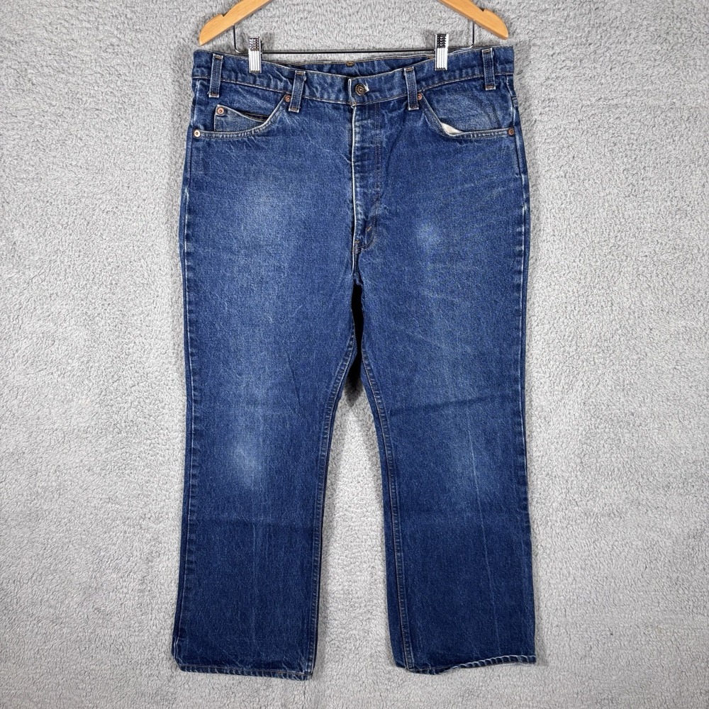 Vintage Levi's 517 Orange Tab Jeans 36x30 Bootcut 1980s‎ 80s 20517-0217 Made USA